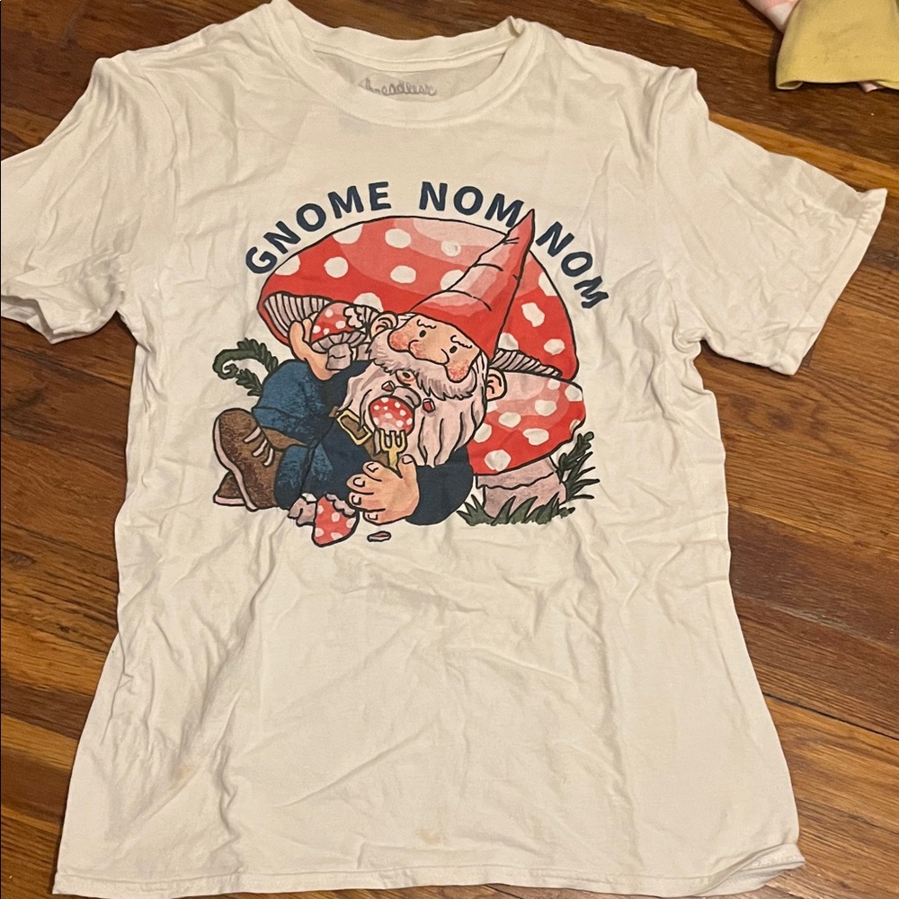 White Graphic Tee